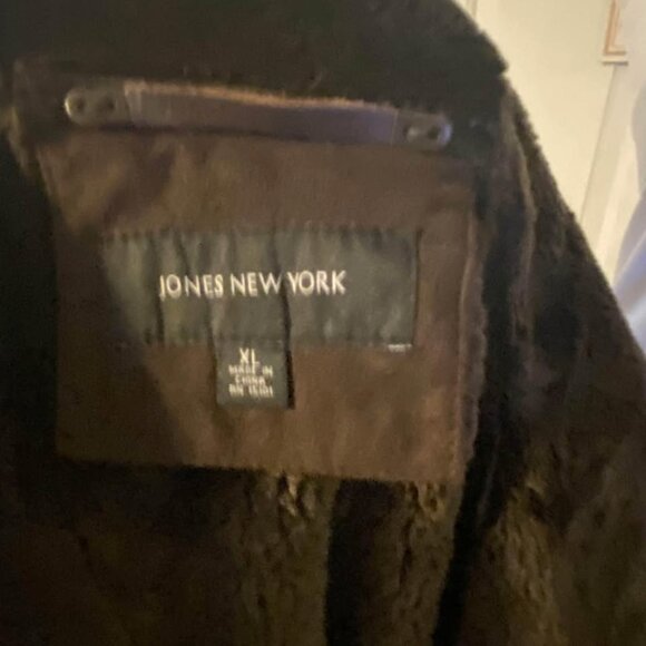 Women's sz XL Jones NY chocolate brown winter coat. Excellent condition. - Picture 9 of 9